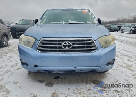 2008 Toyota Highlander Limited from USA, damaged, VIN JTEES42AX82058822